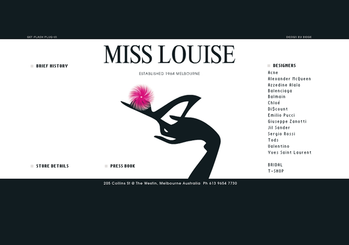 Miss Louise website