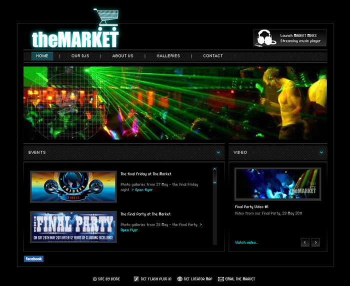 The Market website