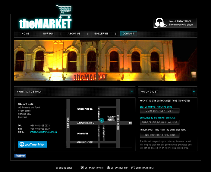 The Market website