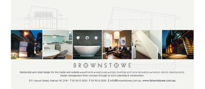 Brownstone promotional flyer