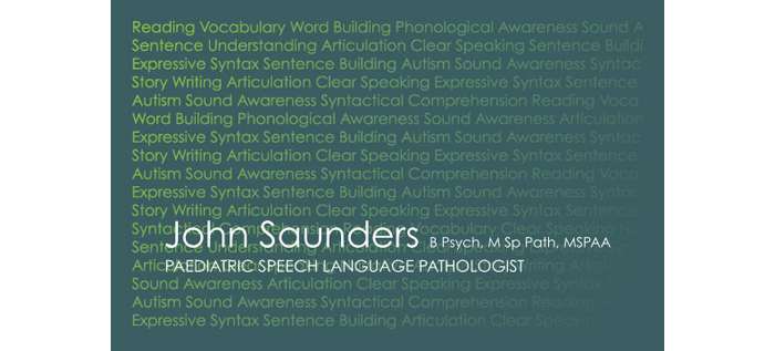 John Saunders business card