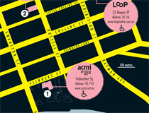 MQFF venues map 2011