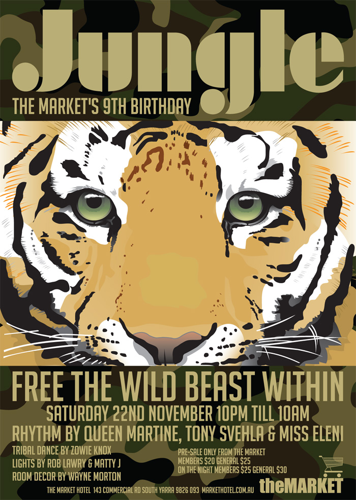 Jungle, The Market 9th Birthday