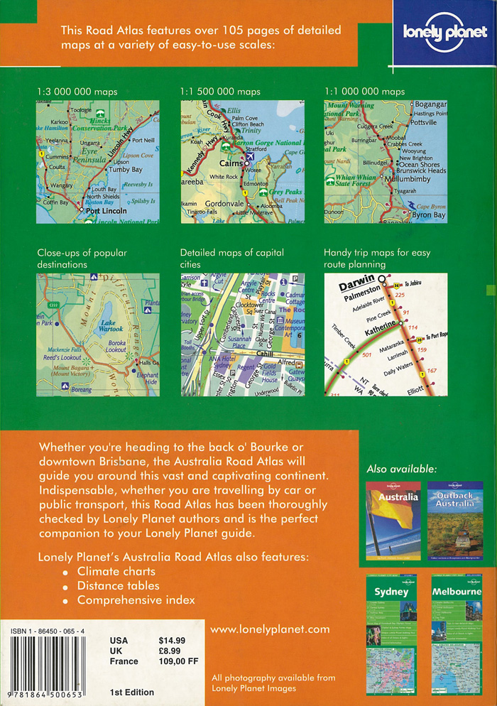 Lonely Planet Road Atlas series
