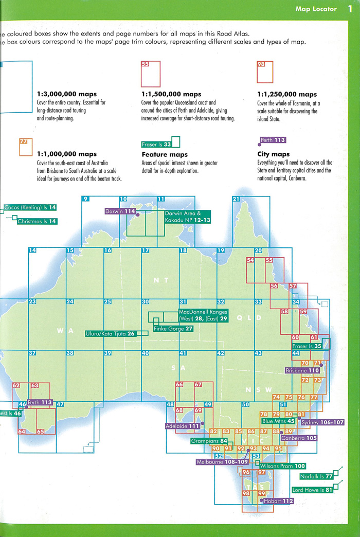 Lonely Planet Road Atlas series