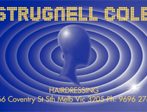 Strugnell Cole business card 1996