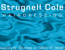 Strugnell Cole business card 1996 #2