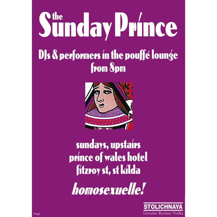 Sunday Prince Homosexuelle Bunch