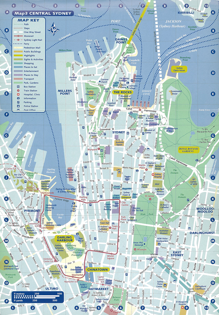 Lonely Planet Condensed Guide series (maps)