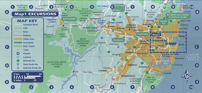 Lonely Planet Condensed Guide series (maps)