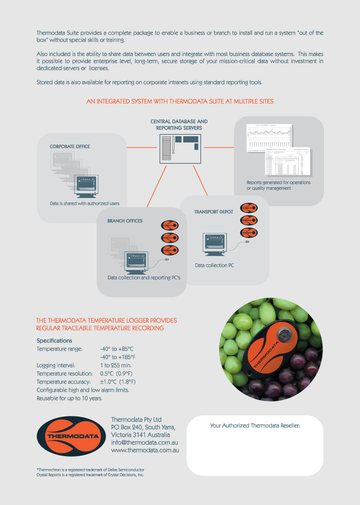 Thermodata A4 brochure