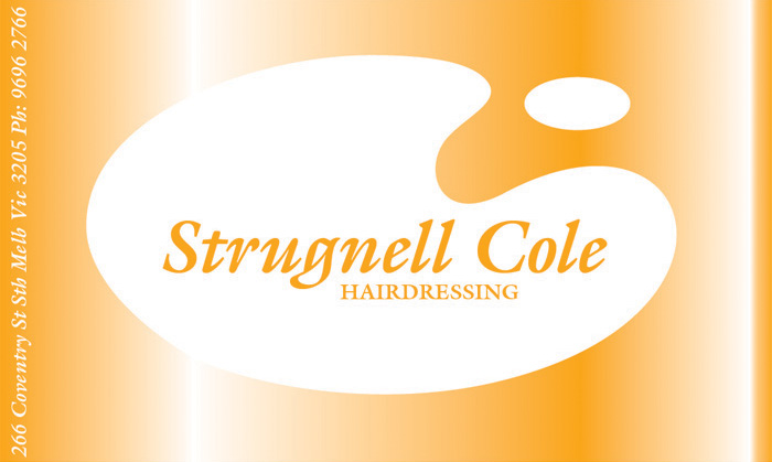 Strugnell Cole business cards 1995