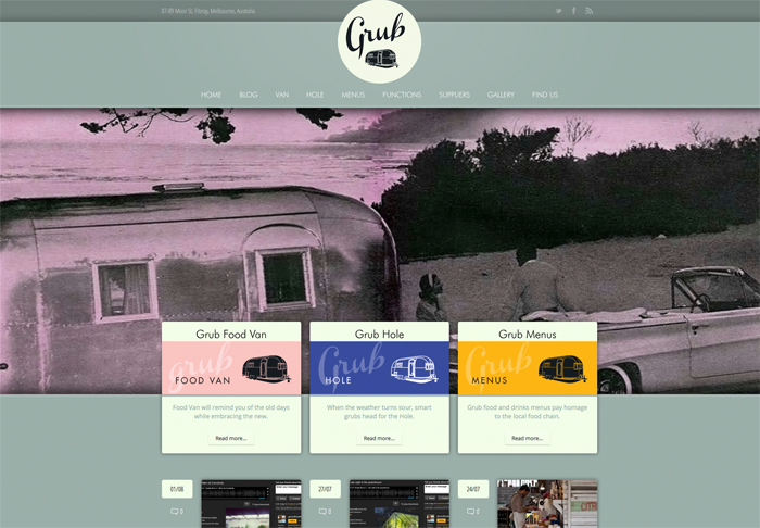 Grub website