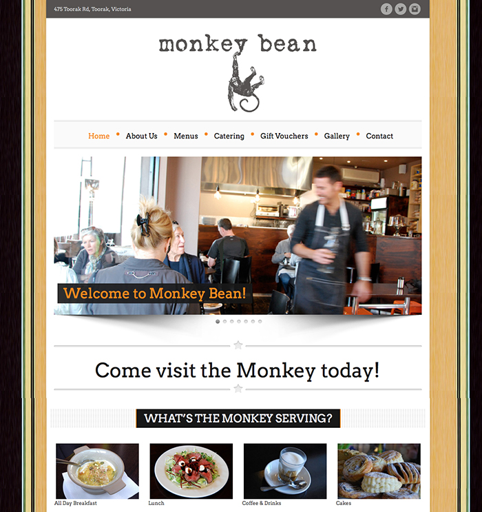 Monkey Bean website