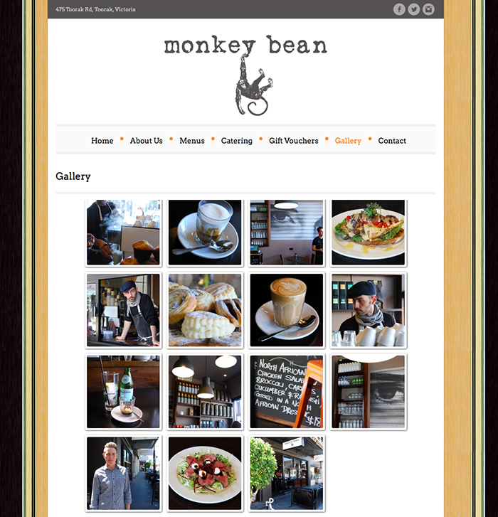 Monkey Bean website