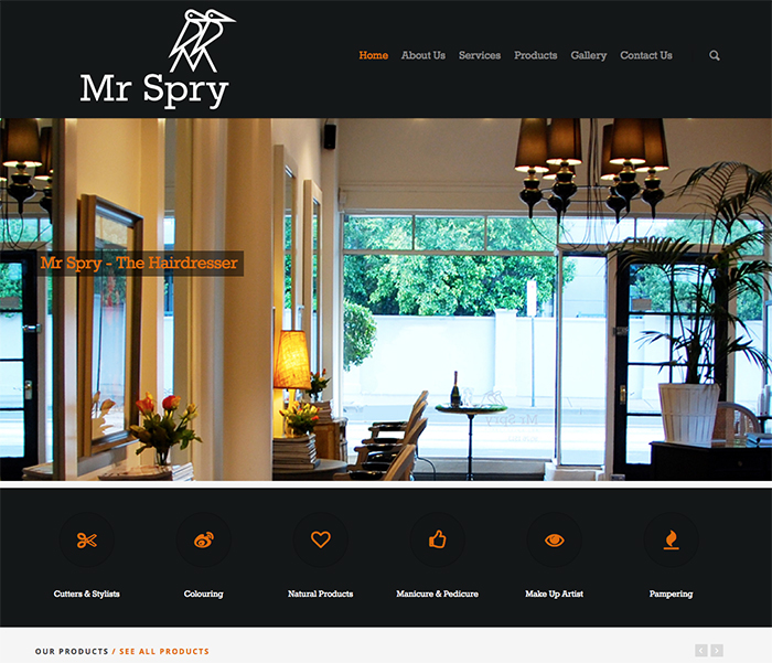 Mr Spry website