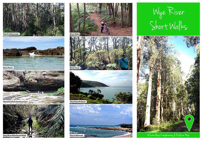 Wye River tourist maps