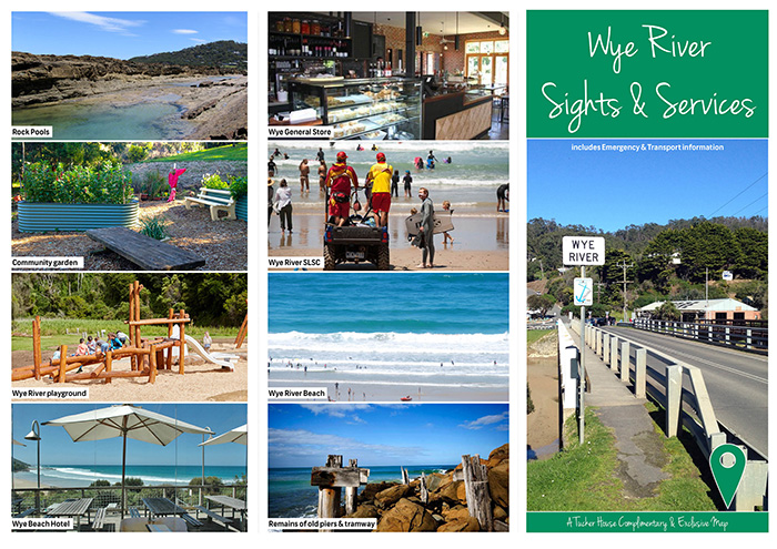 Wye River tourist maps